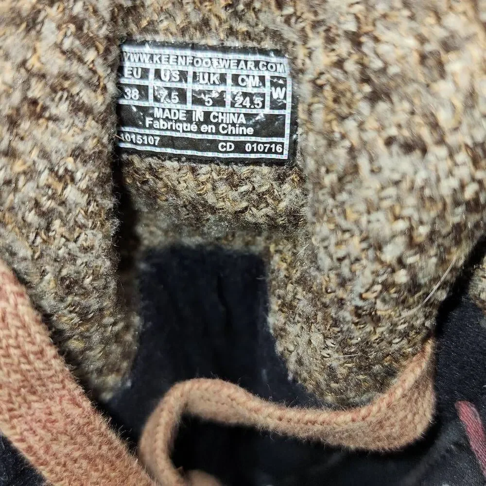 Women's KEEN Fremont Tall Waterproof Boots Size 7.5 Brown